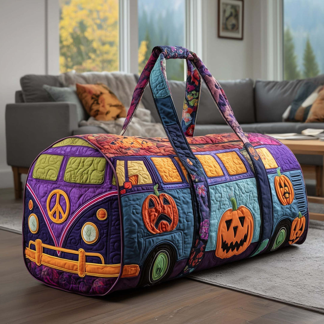 Women's Padded Travel Bag - Artisan Print for Stylish Weekends