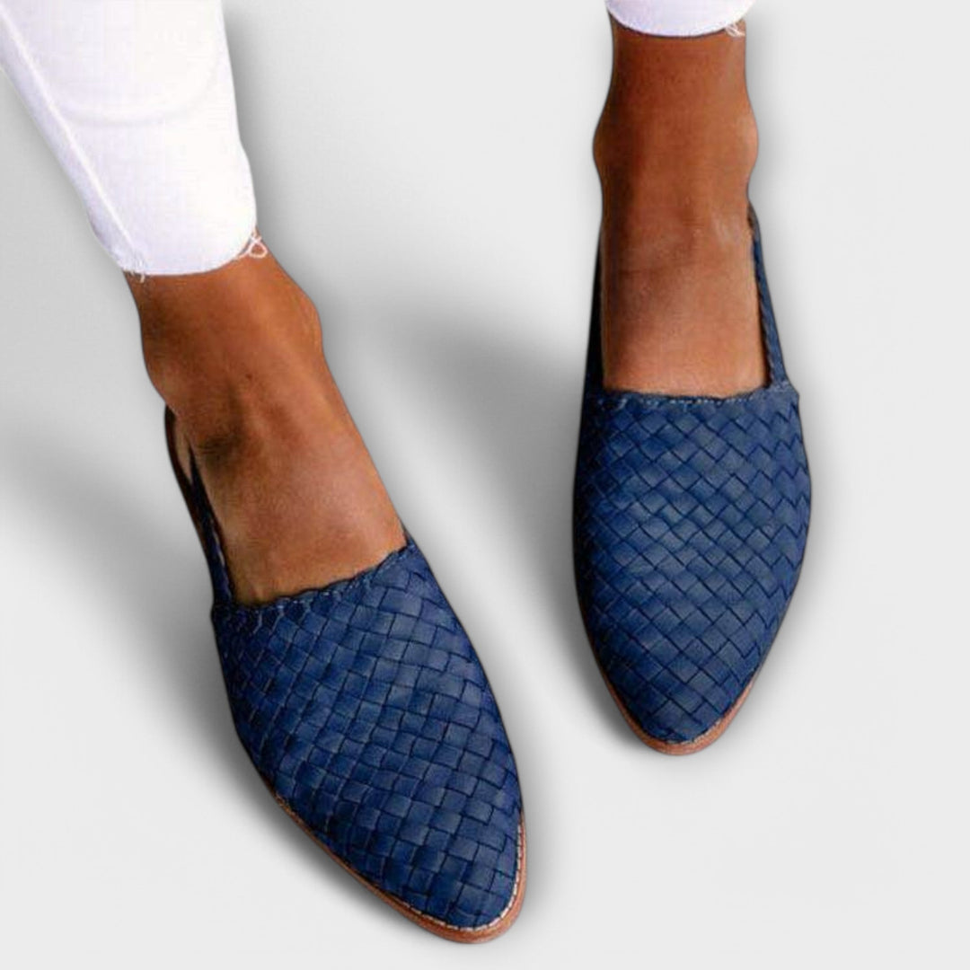 Women's Handwoven Moccasins - Italian-Inspired Comfort