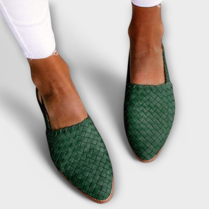 Women's Handwoven Moccasins - Italian-Inspired Comfort