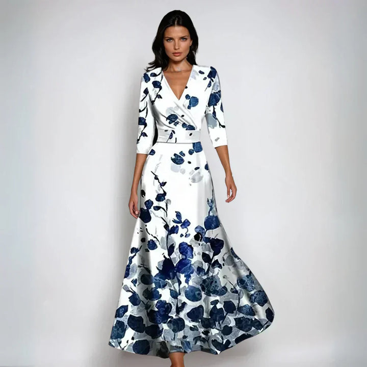 Women's Elegant Floral Dress - Effortless Day to Night Style