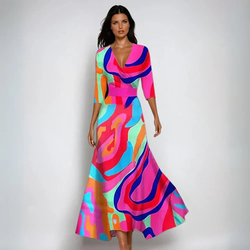 Women's Floral Dress - Timeless Elegance for Every Occasion
