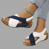 Women's Colorblock Slingback Sandals - Everyday Stylish Comfort