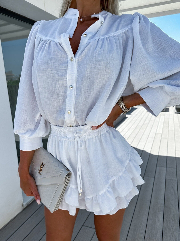Women's Emalia Chic Two-Piece Set - Breezy Summer Style