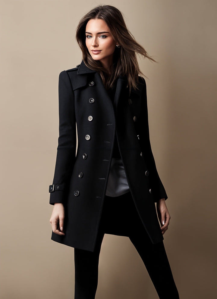 Women's Timeless and Elegant Trench Coat - Polished, Protective Style