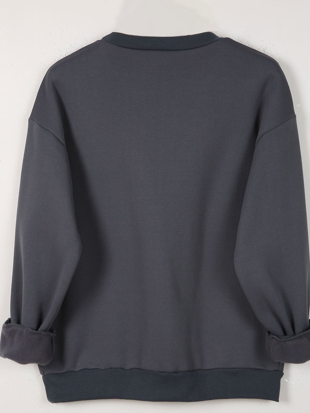 Women's Double Heart Graphic Sweatshirt - Casual & Playful