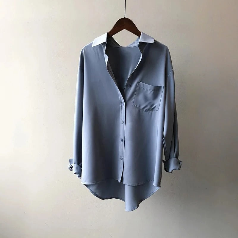 Women's Silk Blouse - Timeless Elegance for Every Occasion