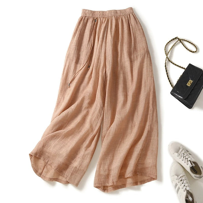 Women's Relaxed Fit Drawstring Pants - Everyday Comfort