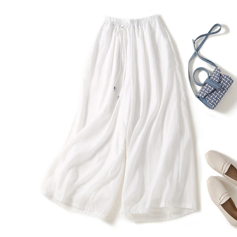 Women's Relaxed Fit Drawstring Pants - Everyday Comfort