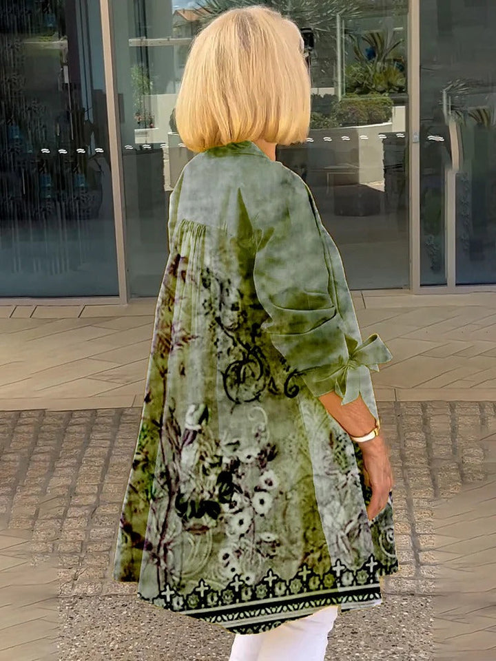 Women's Floral Button Shirt - Effortless Everyday Style