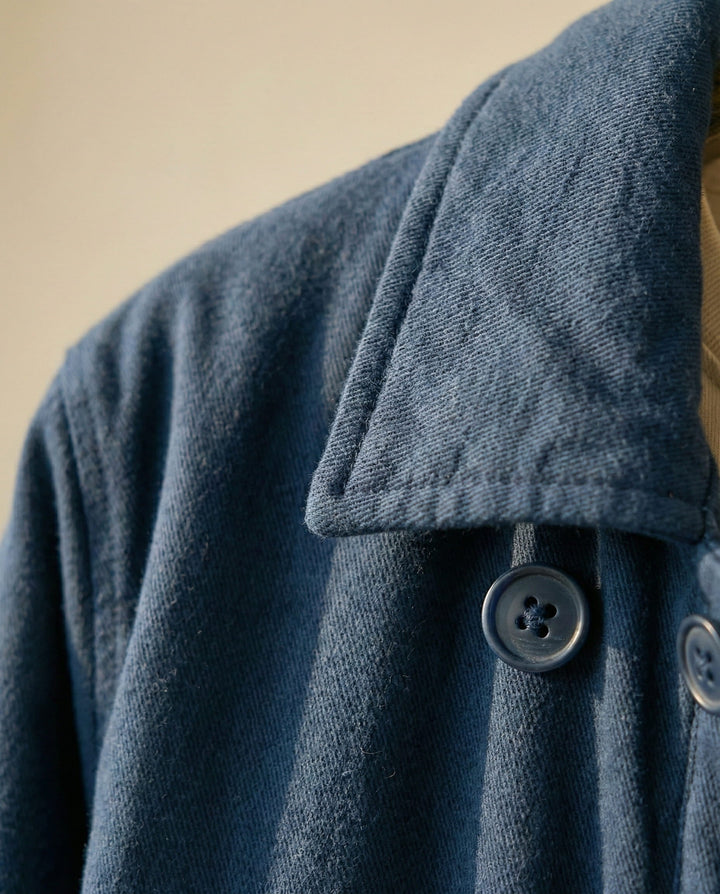 Men's Cotton Quilted Jacket – Insulated Button-Front Layer