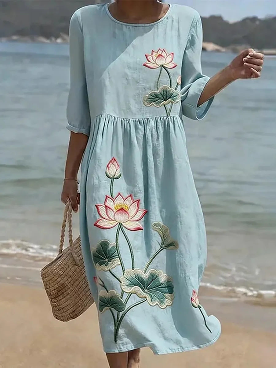 Women's Vanessa Floral Maxi Dress - Effortless Summer Style