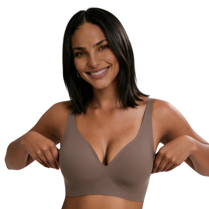 Women's Seamless Second-Skin Bra – Wireless Everyday Comfort