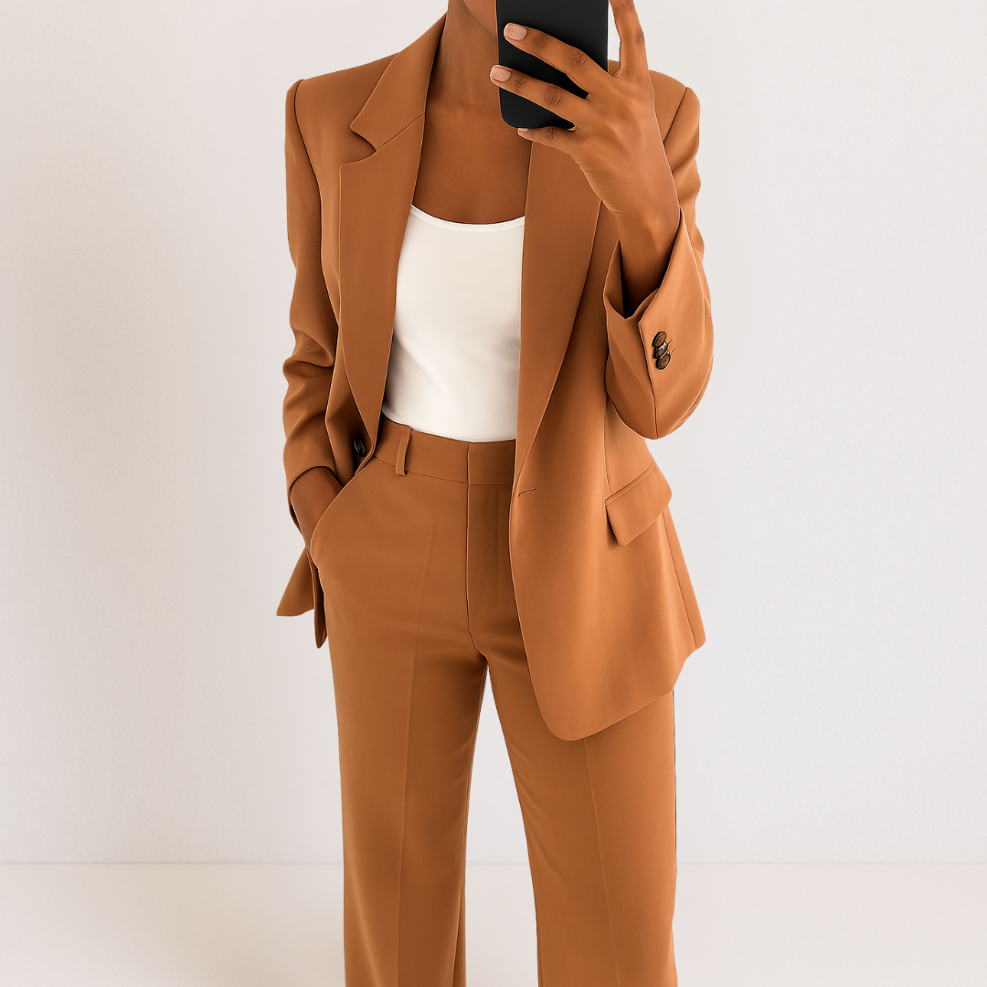 Women's Melanie Two-Piece Suit - Effortless Elegance