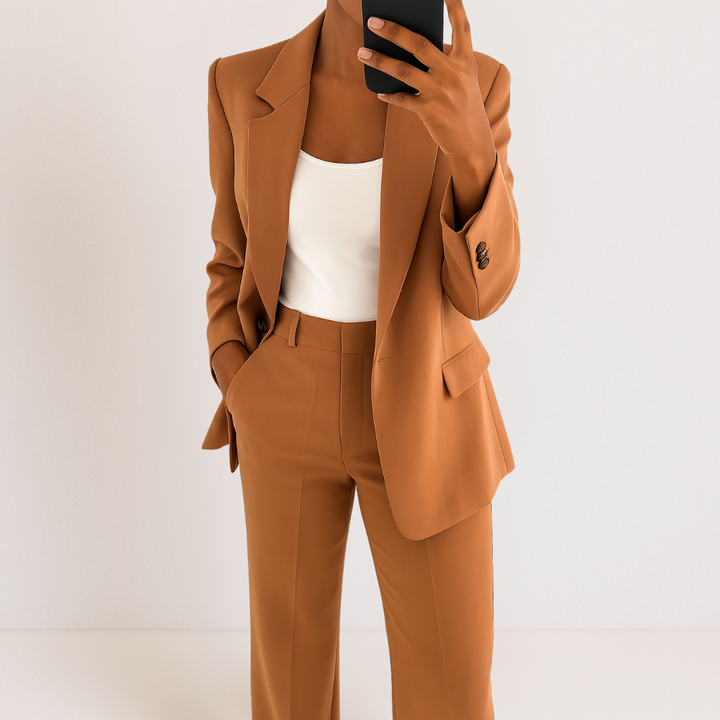 Women's Melanie Two-Piece Suit - Effortless Elegance