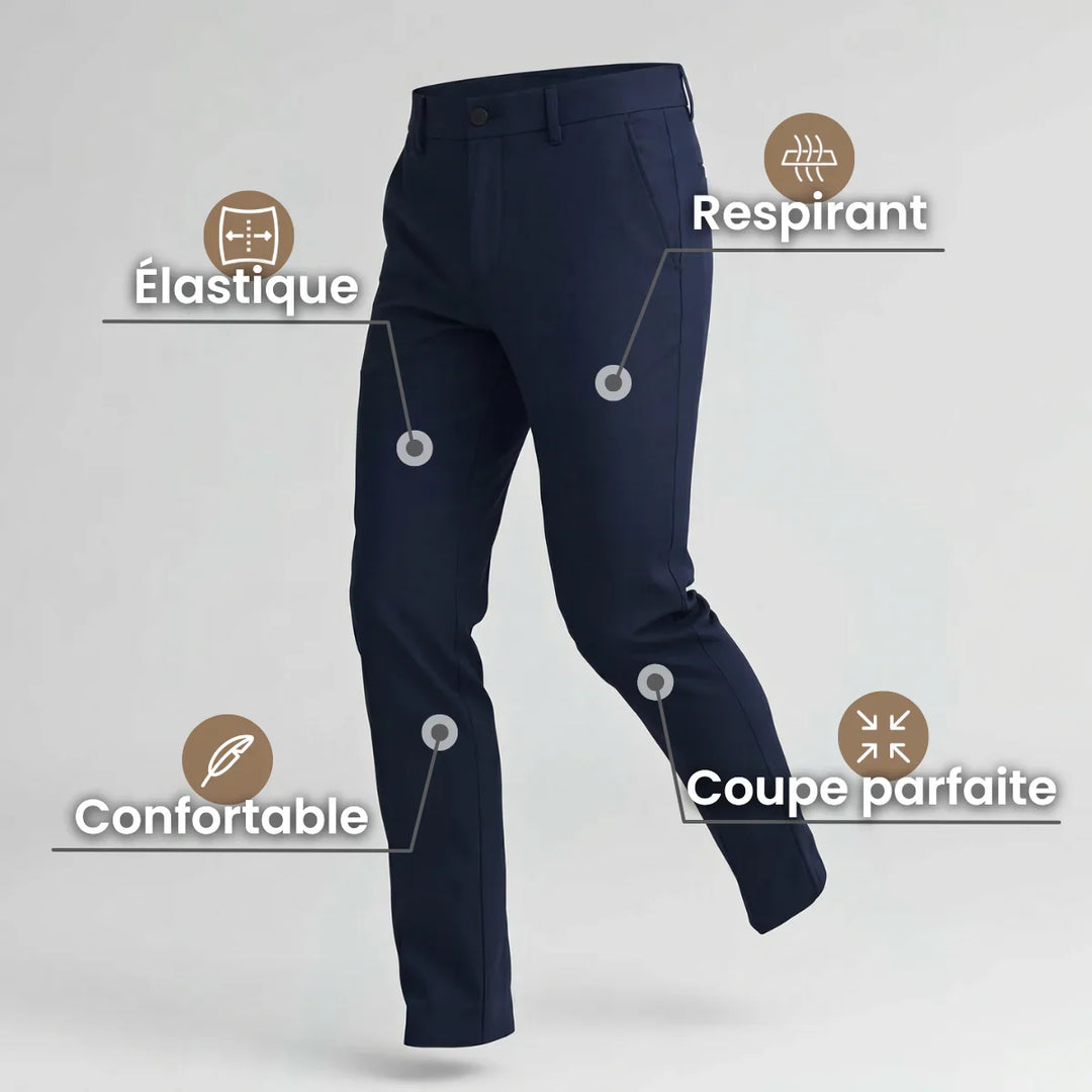 Men's Stretch Pants - MorphoFit for Everyday Comfort