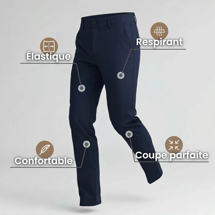 Men's Stretch Pants - MorphoFit for Everyday Comfort