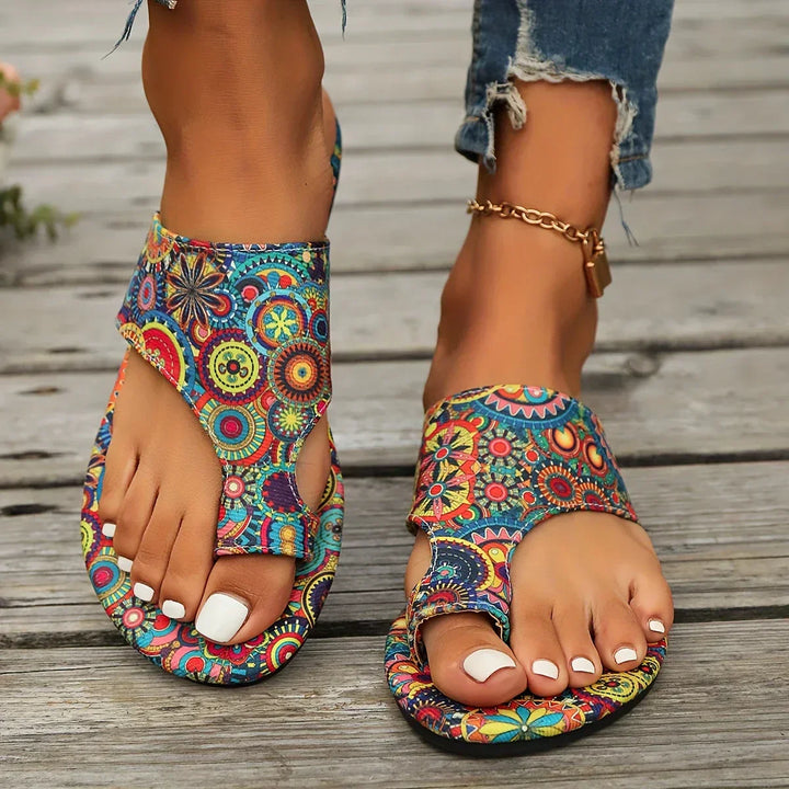 Women's Vintage Bohemian Sandals - Free-Spirited Summer Style