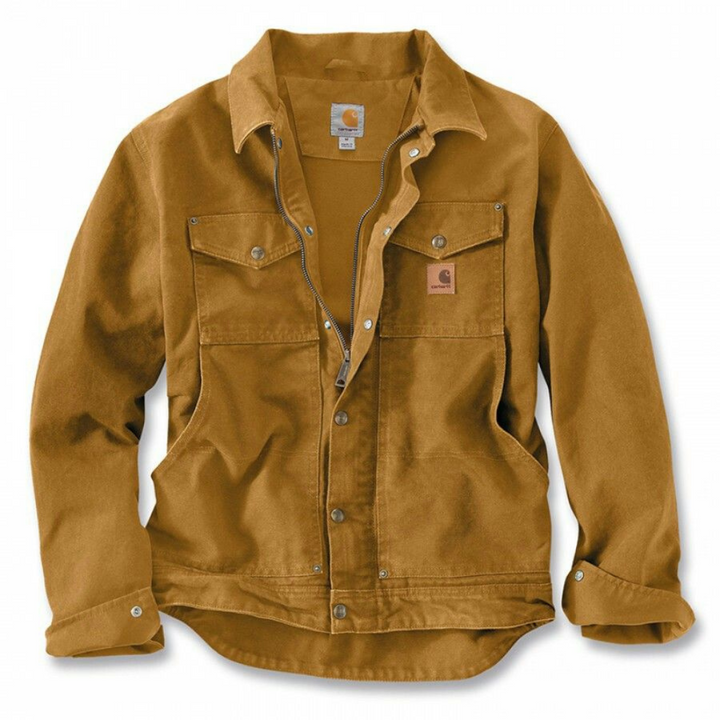 Men's Berwick Jacket in Cotton Duck - Rugged & Comfortable