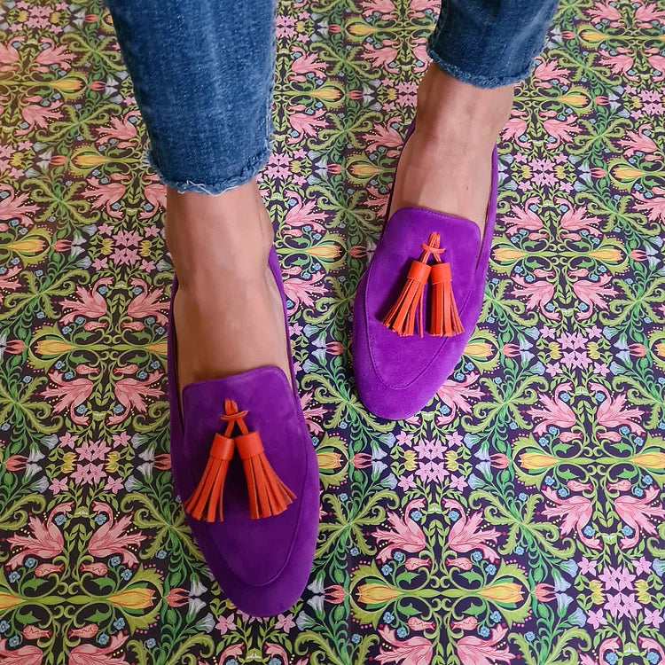 Women's Suede Loafers - Polished Everyday Confidence