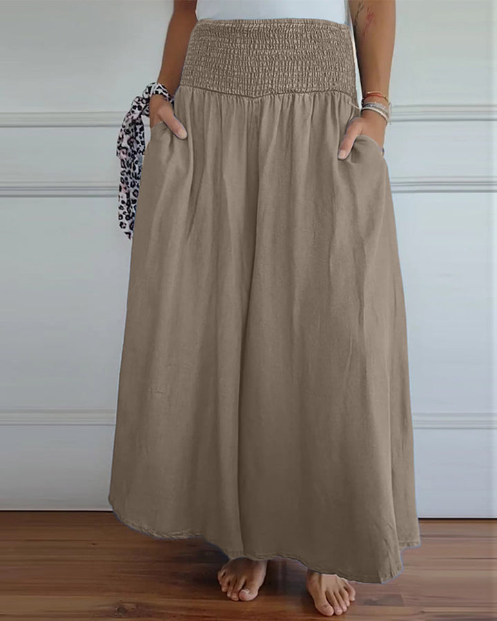 Women's Emilia Wide-Leg Pants - Comfortable & Breezy for Everyday
