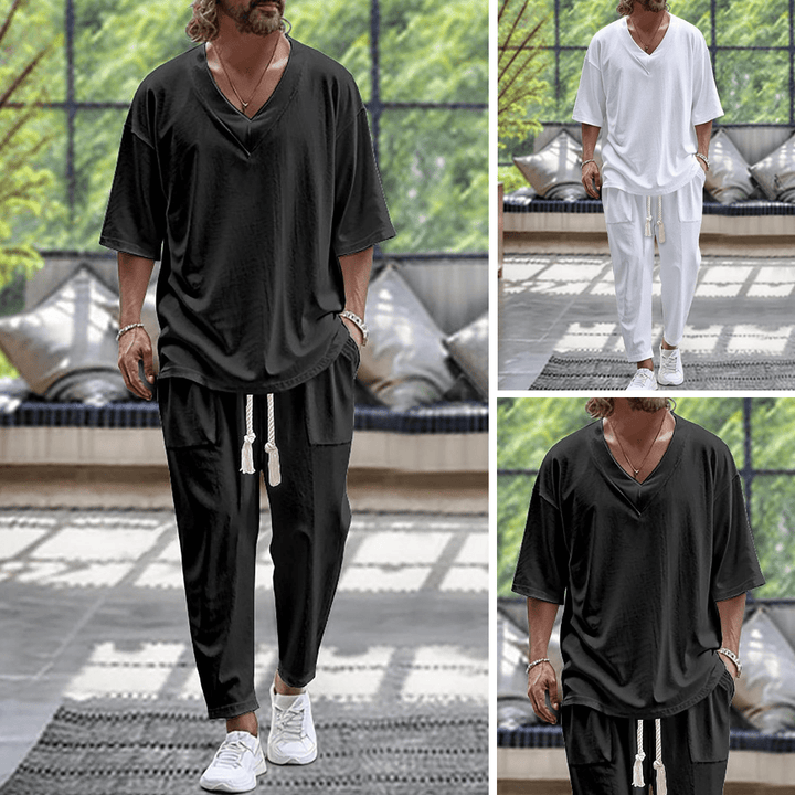 Men's Nerio Premium Summer Set - Effortless Style & Comfort