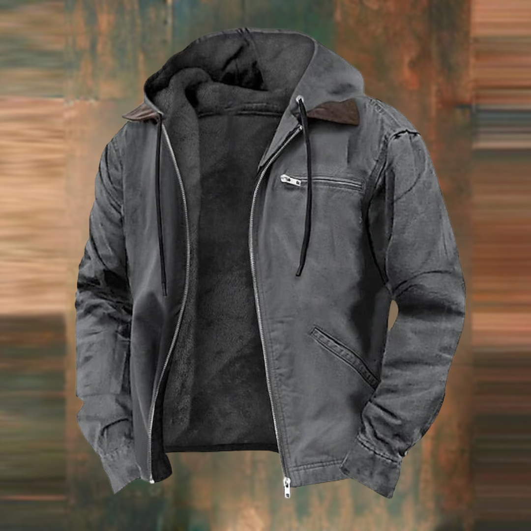 Men's Stylish Autumn Jacket - Durable and Comfortable