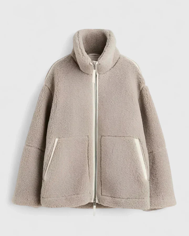 Women's Brooke Cozy Sherpa Zip Jacket - Everyday Warm Comfort