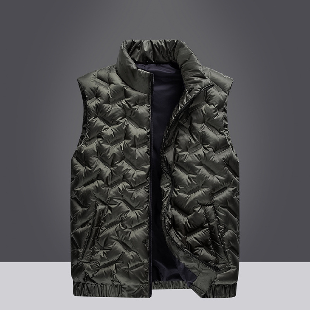Men's Down Puffer Gilet – Lightweight Waterproof Body Warmer