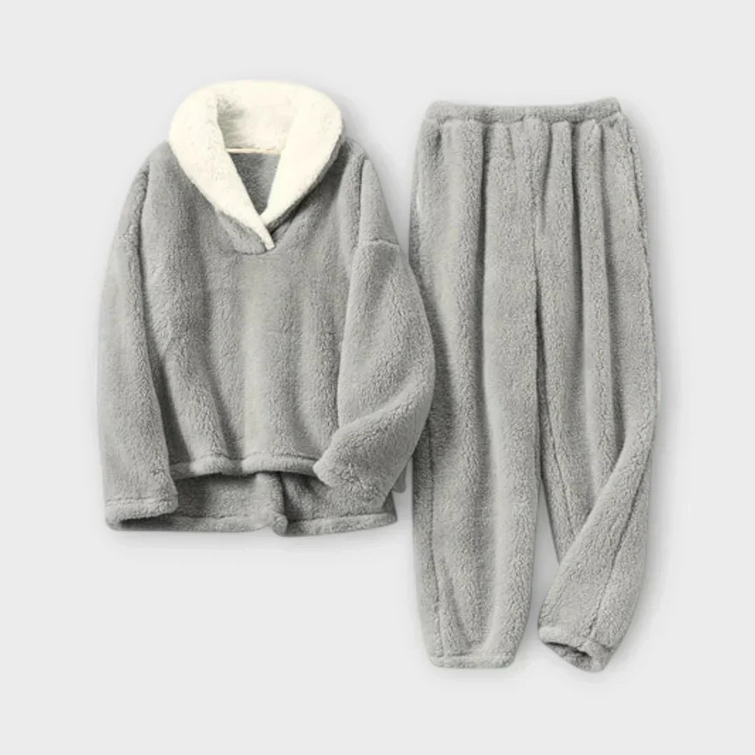 Women's Cozy Flannel Loungewear Set - Perfect for Relaxing