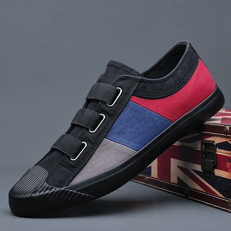 Men's Canvas Trainers – Cushioned Everyday Street Style