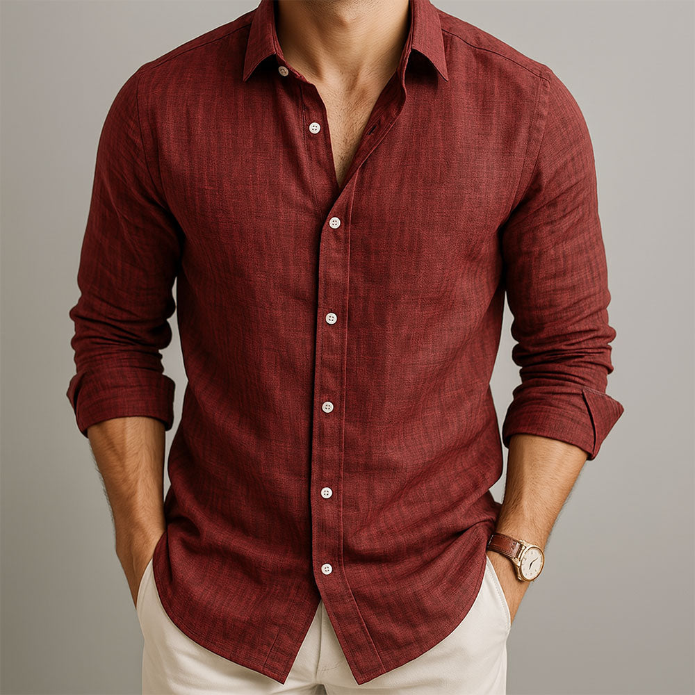 Men's Essential Linen Shirt