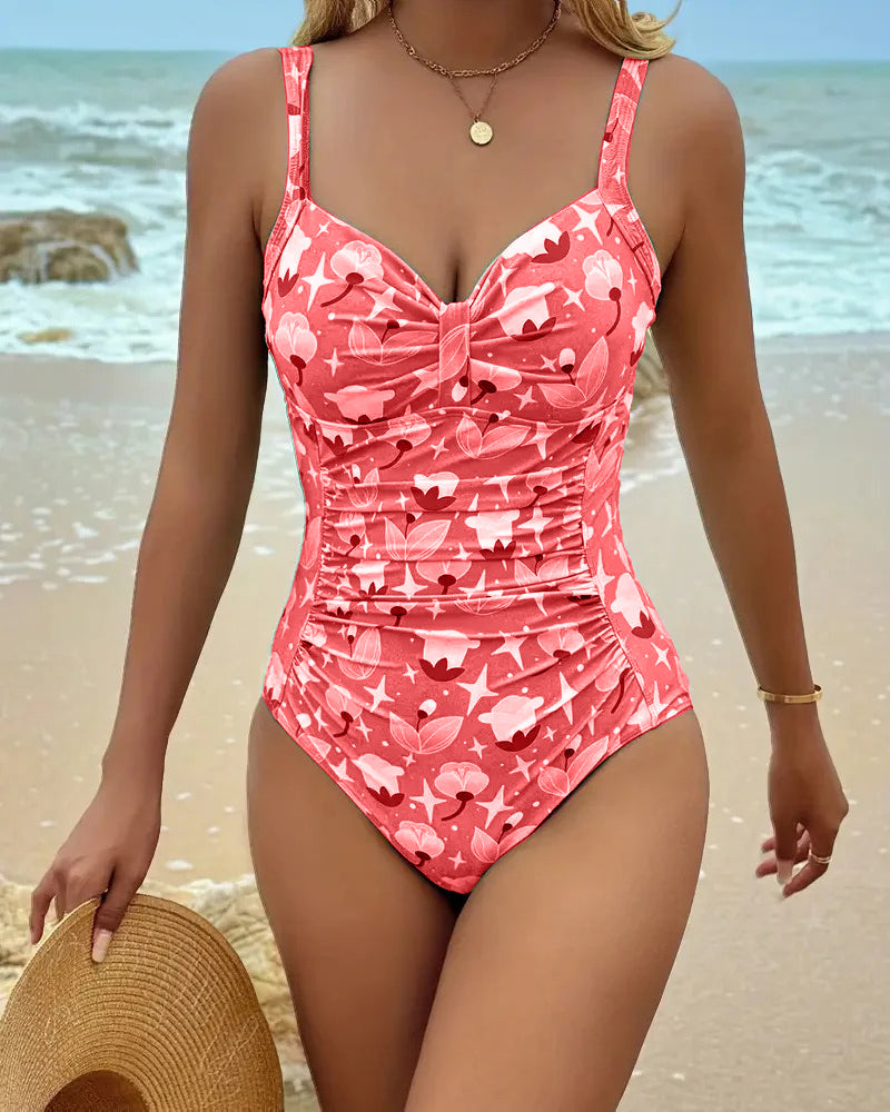 Women's Classic One-Piece Swimsuit - All-Day Security