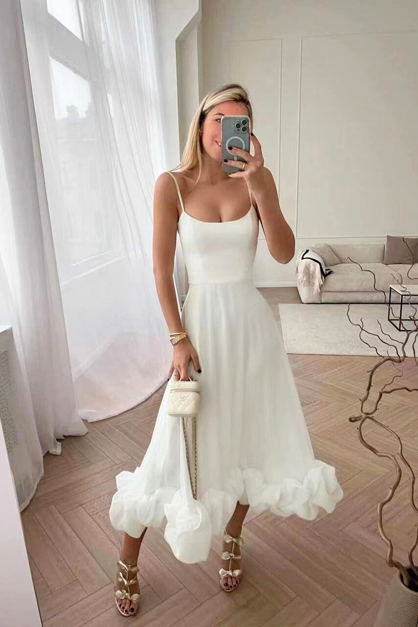Women's Elegant Flowing Dress - Perfect for Weddings