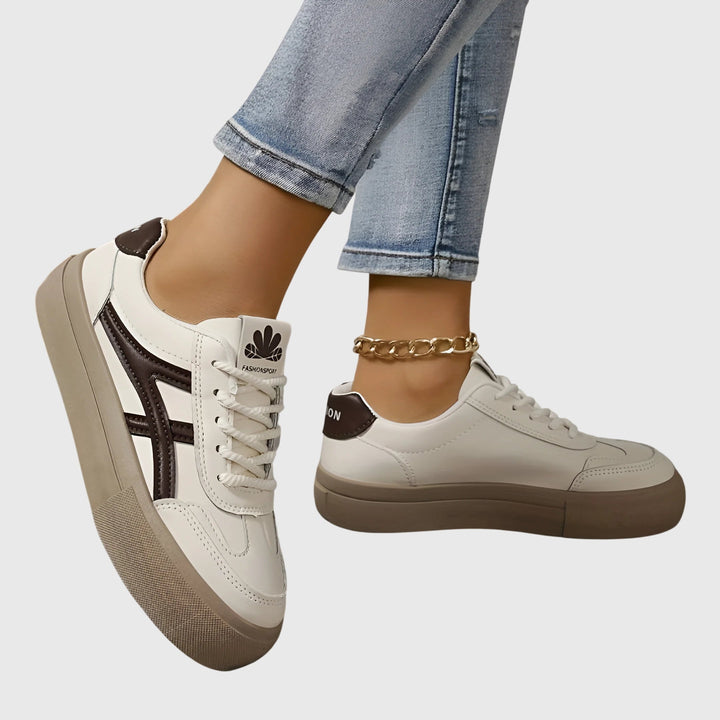 Women's Street Chic Sneakers - Everyday Style and Comfort