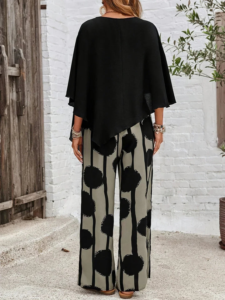 Women's Aaliyah Elastic Waist Two-Piece Set - Everyday Comfort