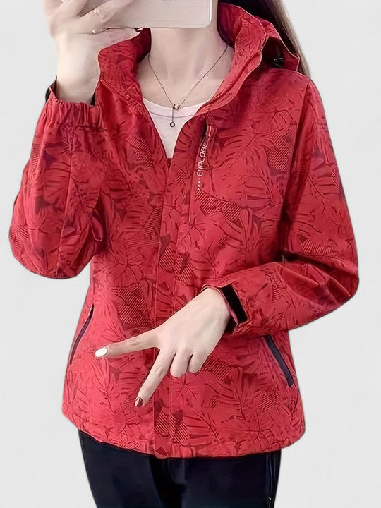 Women's All-Weather Hooded Jacket - Lightweight Everyday Layering