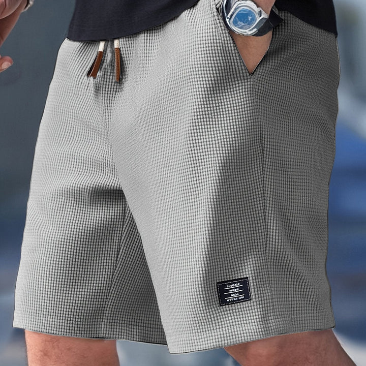Men's Ryder Textured Summer Shorts - Everyday Comfort