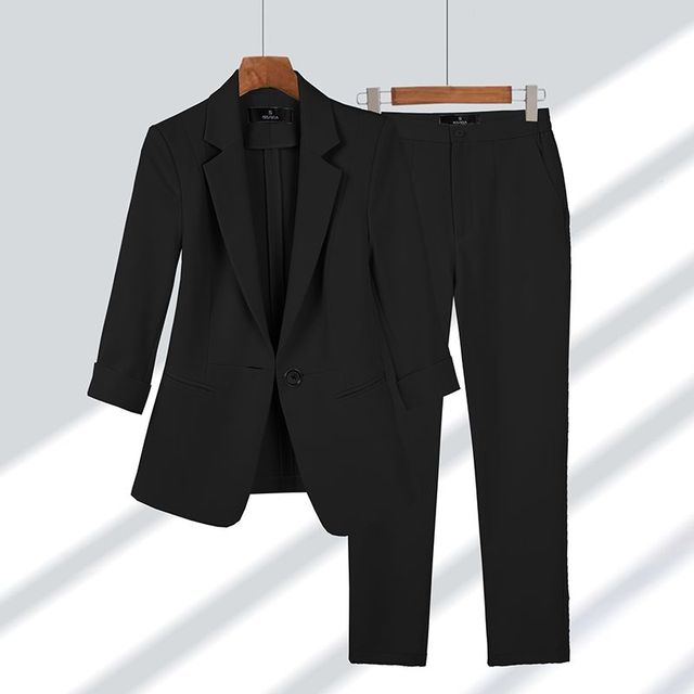 Women's Classic Power Suit Set - Office to Evening
