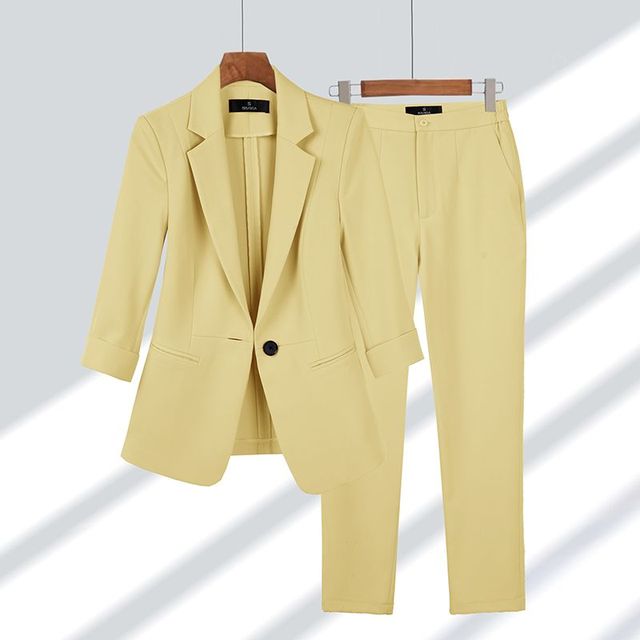 Women's Classic Power Suit Set - Office to Evening
