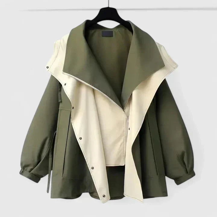 Women's Willow Modern Layered Jacket - Effortless Everyday Layer
