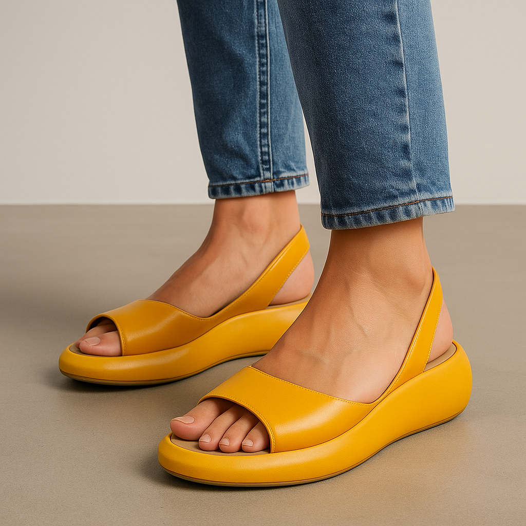 Women's Minimalist Open-Toe Sandals - Effortless Everyday Style
