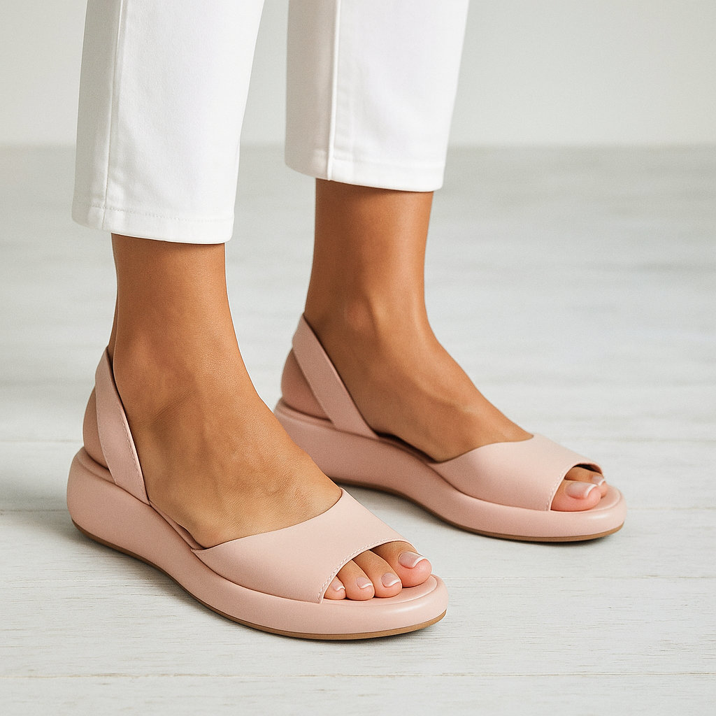 Women's Minimalist Open-Toe Sandals - Effortless Everyday Style