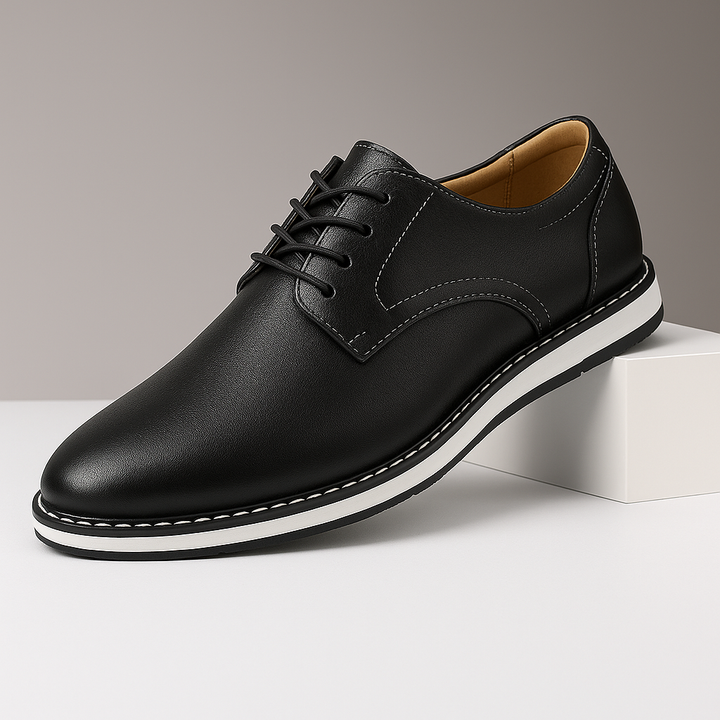 Men's Leather Derby Shoes – Smart Casual Everyday Footwear
