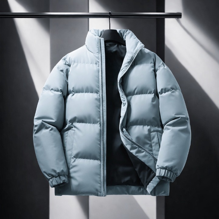 Men's Insulated Puffer Jacket – Lightweight Warm Winter Coat