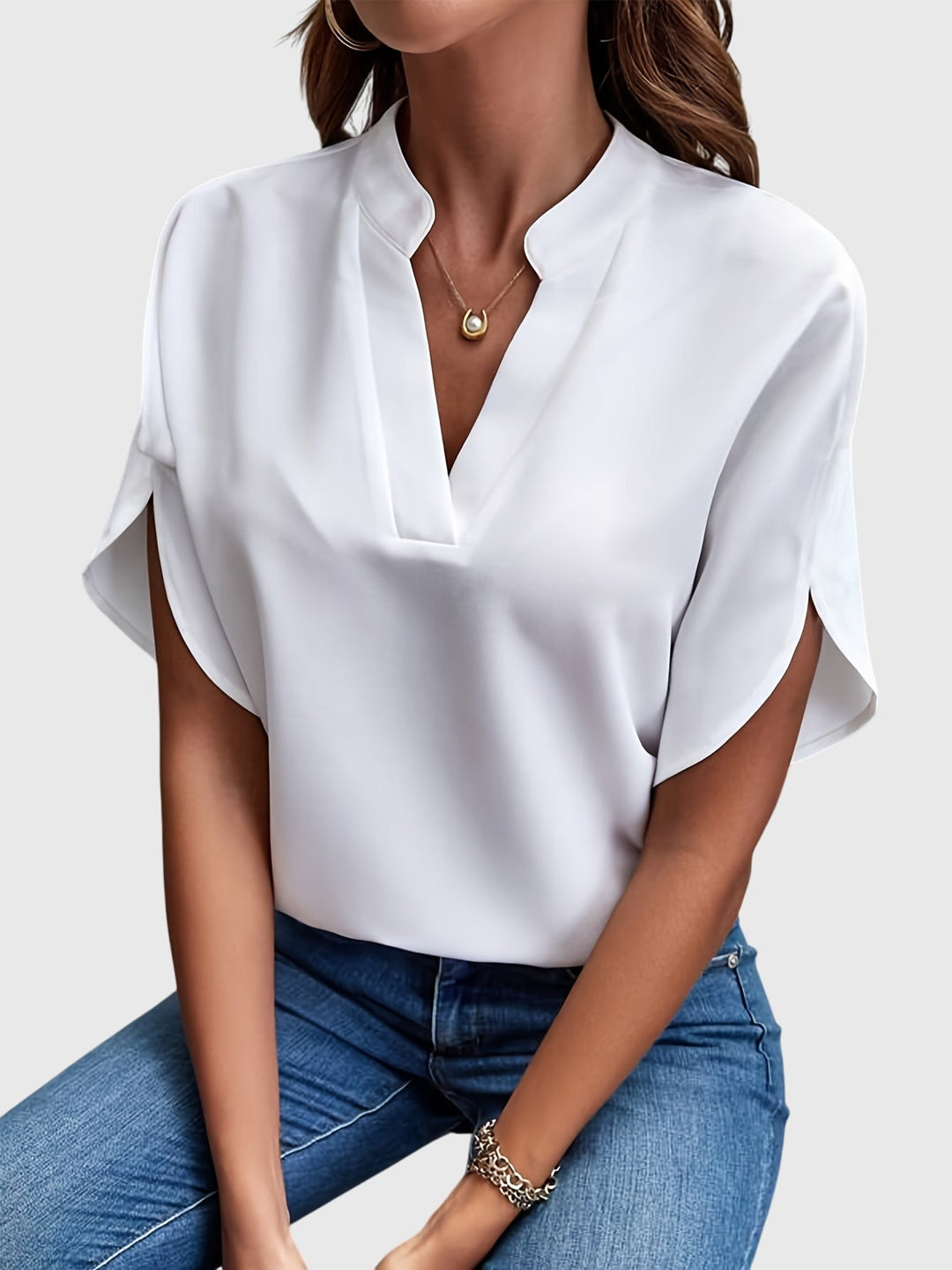 Women's Kristie Elegant Blouse - Timeless Wardrobe Essential