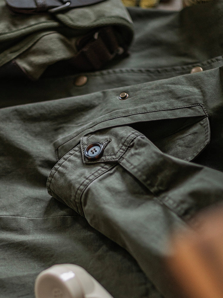 Men's Heavyweight Cotton Fishtail Parka - Vintage Military Inspired