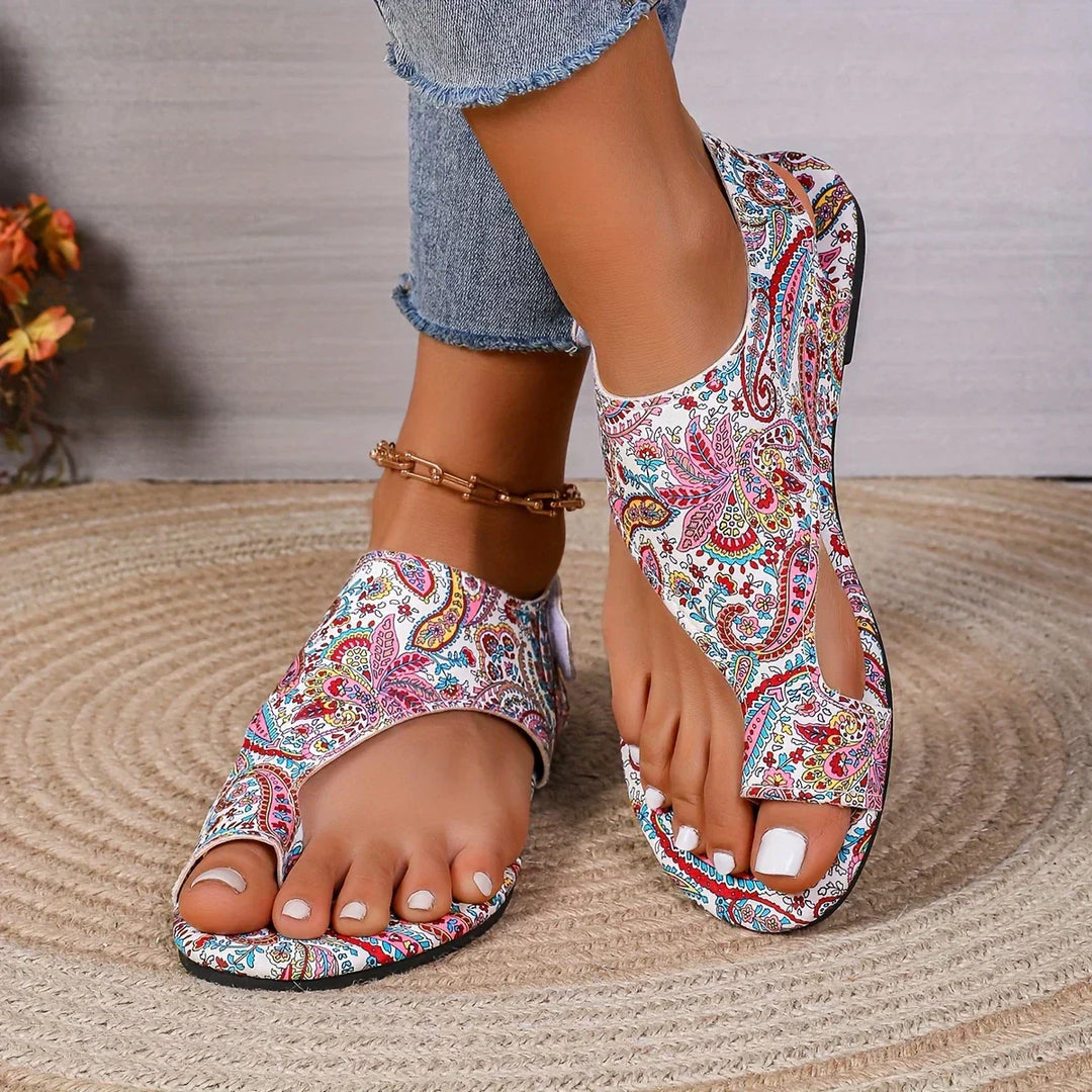 Women's Vintage Bohemian Sandals - Free-Spirited Summer Style