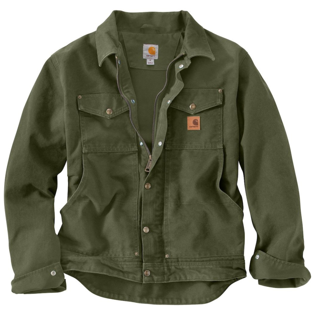 Men's Berwick Jacket in Cotton Duck - Rugged & Comfortable