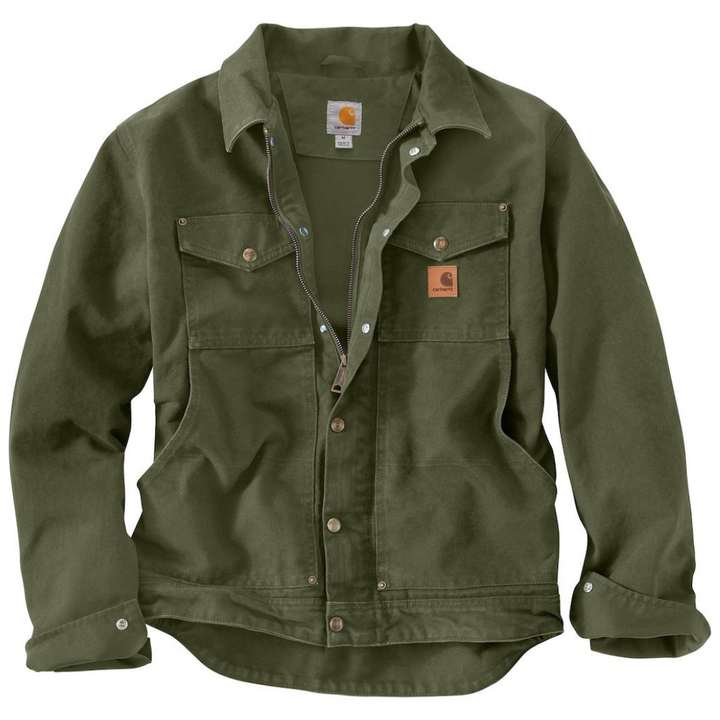 Men's Berwick Jacket in Cotton Duck - Rugged & Comfortable