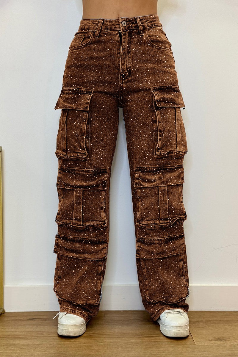 Women's High-Waisted Wide-Leg Jeans - Effortless Streetwear Style